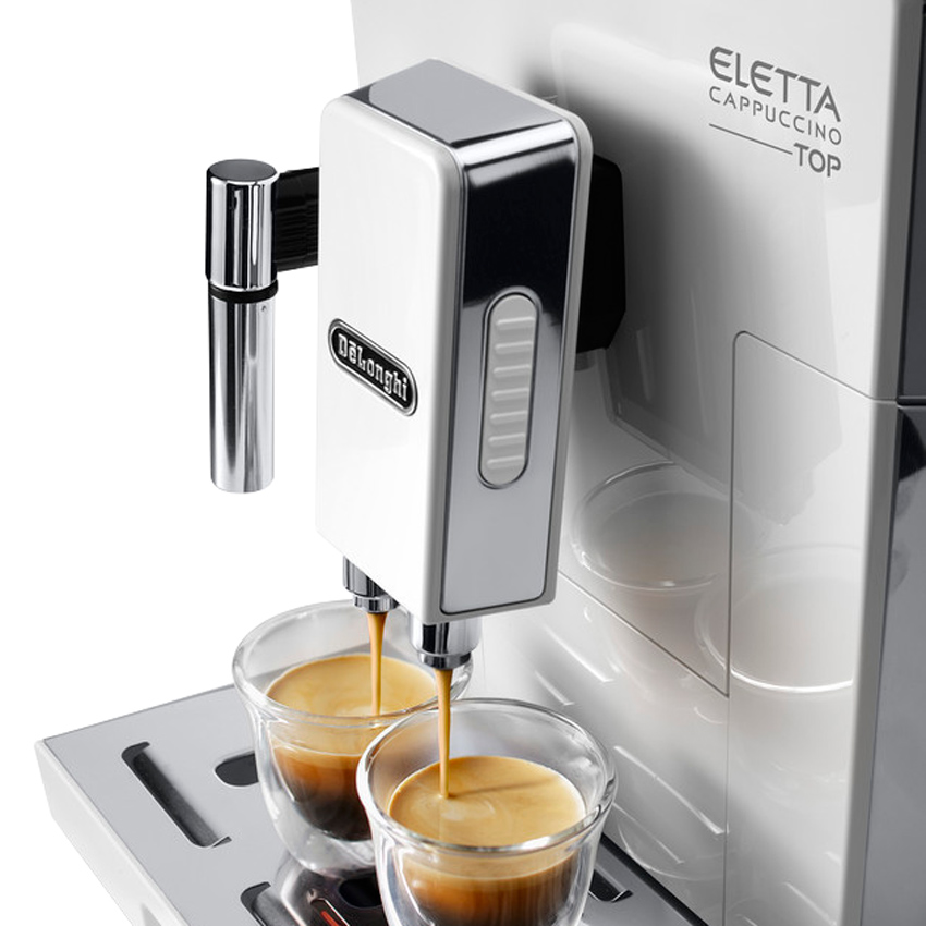 Máy Pha Cà Phê DeLonghi ECAM45.760 - Trắng - Hàng chính hãng